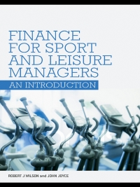 Imagen de portada: Finance for Sport and Leisure Managers 1st edition 9780415404464