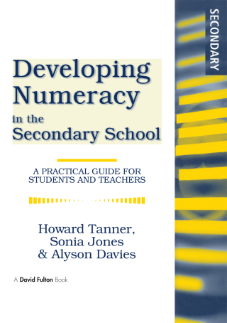 Cover image: Developing Numeracy in the Secondary School 1st edition 9781138151604