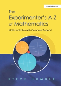 صورة الغلاف: The Experimenter's A-Z of Mathematics 1st edition 9781853468179