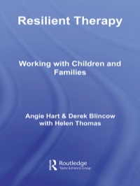 صورة الغلاف: Resilient Therapy 1st edition 9780415403849