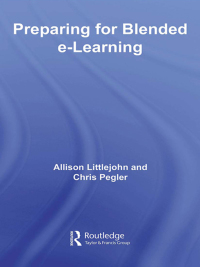 Omslagafbeelding: preparing for blended e-learning 1st edition 9780415403603