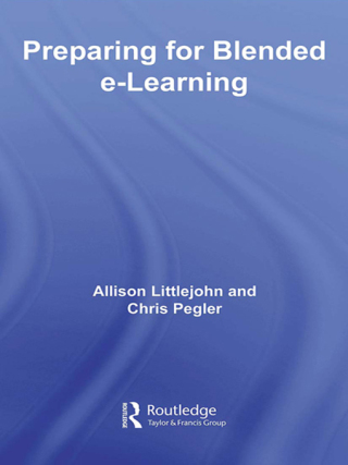 Cover image: preparing for blended e-learning 1st edition 9780415403603