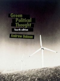 Cover image: Green Political Thought 4th edition 9780415403528