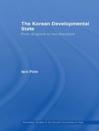 Cover image: The Korean Developmental State 1st edition 9780415547086