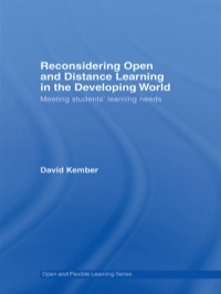 Imagen de portada: Reconsidering Open and Distance Learning in the Developing World 1st edition 9780415401395