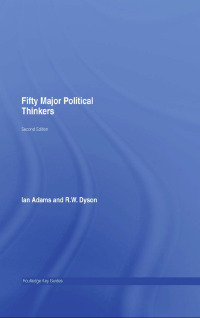 Imagen de portada: Fifty Major Political Thinkers 2nd edition 9780415400992