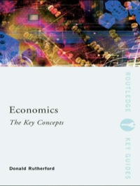 Cover image: Economics: The Key Concepts 1st edition 9780415400572