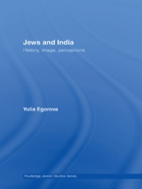 Omslagafbeelding: Jews and India 1st edition 9780415400404
