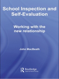 Imagen de portada: School Inspection & Self-Evaluation 1st edition 9780415399715