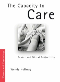 Titelbild: The Capacity to Care 1st edition 9780415399678