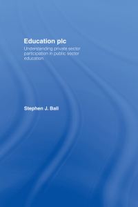 Cover image: Education plc 1st edition 9780415399418