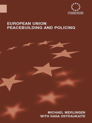 Imagen de portada: European Union Peacebuilding and Policing 1st edition 9780415479646