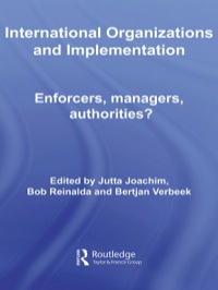 Cover image: International Organizations and Implementation 1st edition 9780415599665