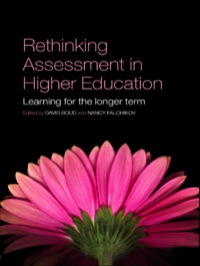 Cover image: Rethinking Assessment in Higher Education 1st edition 9780415397797