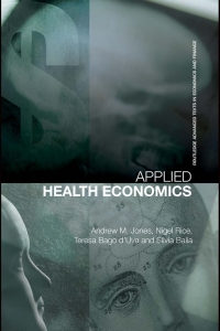 Cover image: Applied Health Economics 1st edition 9780415397728