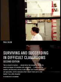Imagen de portada: Surviving and Succeeding in Difficult Classrooms 2nd edition 9781138162174