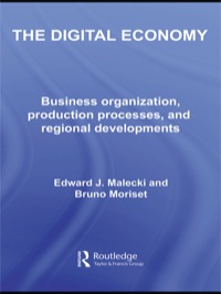 Cover image: The Digital Economy 1st edition 9780415396967