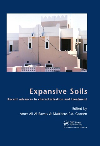 Imagen de portada: Expansive Soils 1st edition 9780415396813