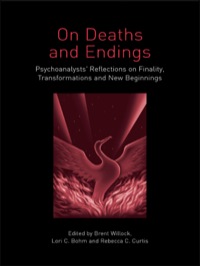 Cover image: On Deaths and Endings 1st edition 9780415396639