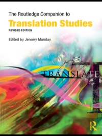 Imagen de portada: The Routledge Companion to Translation Studies 1st edition 9780415396417