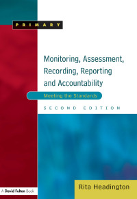 Imagen de portada: Monitoring, Assessment, Recording, Reporting and Accountability 1st edition 9781853469626