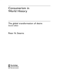 Titelbild: Consumerism in World History 2nd edition 9780415395878