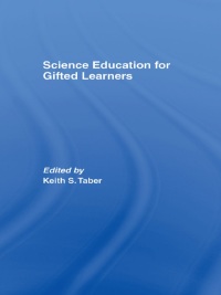 Imagen de portada: Science Education for Gifted Learners 1st edition 9781138356696
