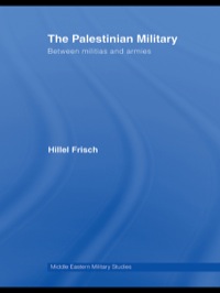 Imagen de portada: The Palestinian Military 1st edition 9780415609425