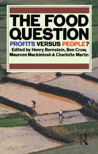 Cover image: The Food Question 1st edition 9781138166035