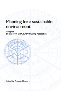 表紙画像: Planning for a Sustainable Environment 1st edition 9781853831454