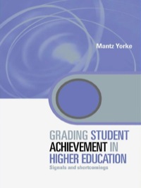 Omslagafbeelding: Grading Student Achievement in Higher Education 1st edition 9780415393966