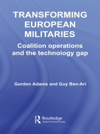 Cover image: Transforming European Militaries 1st edition 9780415392648