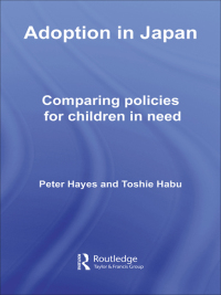 Cover image: Adoption in Japan 1st edition 9780415645706