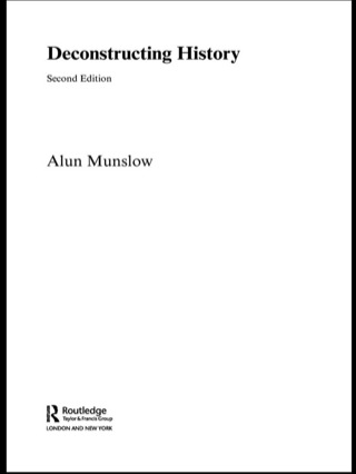 Cover image: Deconstructing History 2nd edition 9780415391436