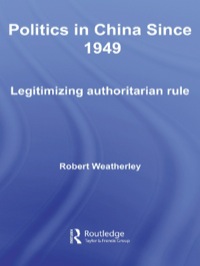 Titelbild: Politics in China since 1949 1st edition 9780415391092