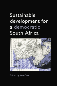 Imagen de portada: Sustainable Development for a Democratic South Africa 1st edition 9781138471634