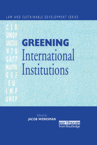Cover image: Greening International Institutions 1st edition 9781138164581