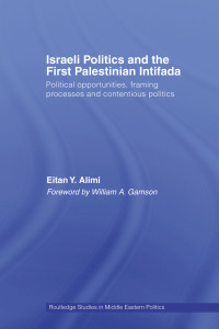 Cover image: Israeli Politics and the First Palestinian Intifada 1st edition 9780415385602