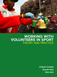 صورة الغلاف: Working with Volunteers in Sport 1st edition 9780415384520