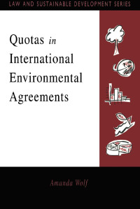 Omslagafbeelding: Quotas in International Environmental Agreements 1st edition 9781853834004