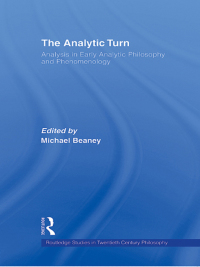 Imagen de portada: The Analytic Turn 1st edition 9780415875752