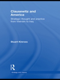 Cover image: Clausewitz and America 1st edition 9780415380232