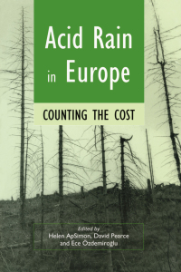 Cover image: Acid Rain in Europe 1st edition 9781853834431