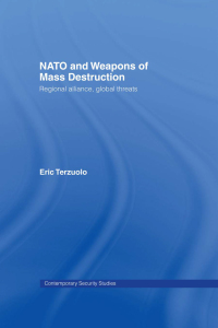Imagen de portada: NATO and Weapons of Mass Destruction 1st edition 9780415379632