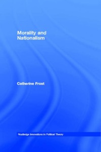 Cover image: Morality and Nationalism 1st edition 9780415599696