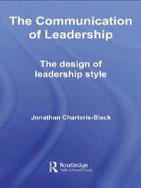 Cover image: The Communication of Leadership 1st edition 9780415378291