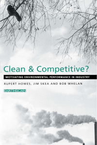 表紙画像: Clean and Competitive 1st edition 9781853834905