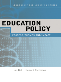 Cover image: Education Policy 1st edition 9781138347519