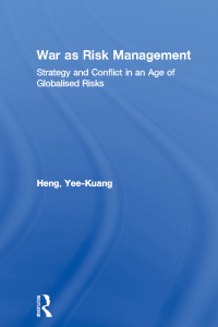 Cover image: War as Risk Management 1st edition 9780415544993