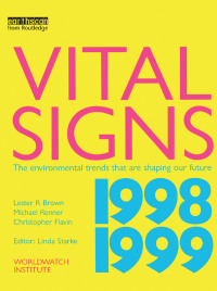 Imagen de portada: Vital Signs 1998-1999 1st edition 9780367104542
